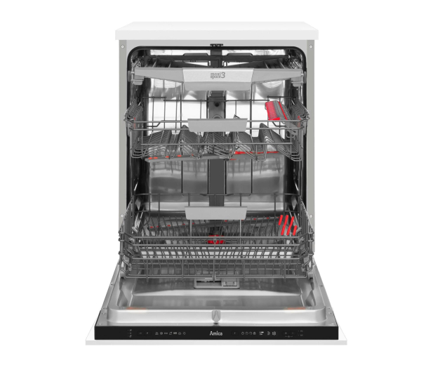 Zmywarka AMICA DIM66B7EBONiH 60cm, 14kpl, SilentDrive 3.0, WaterSpinner 2.0, OpenDry, ZoneWash, BlueDot+ - 1489778 - zdjęcie 2